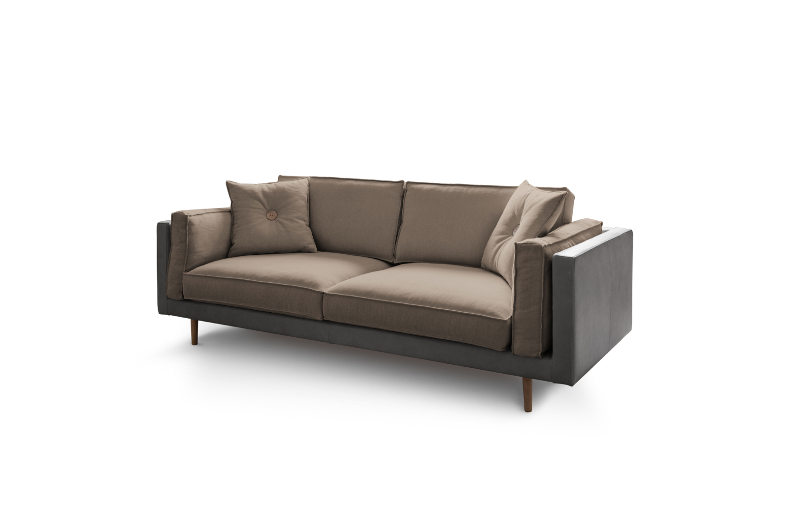 Sofa BRONX 3 beige gray