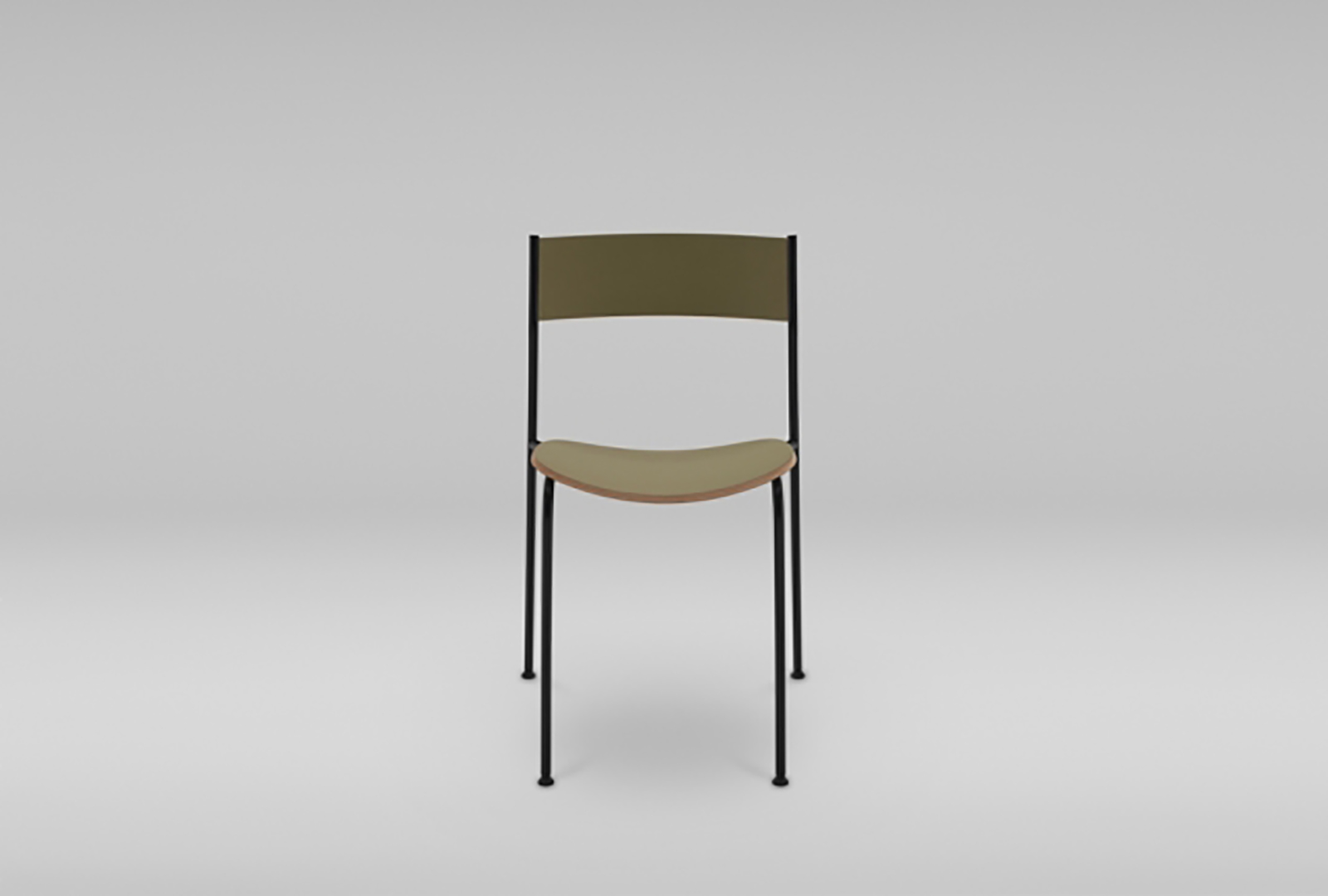 STACKABLE STEEL BASE CHAIRS SHARK 2