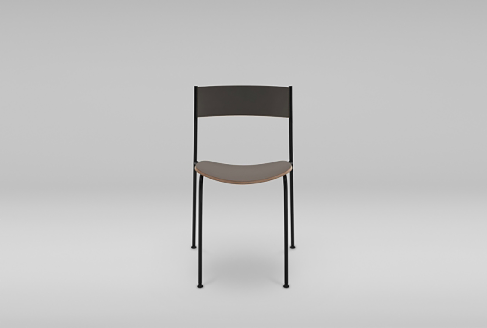 STACKABLE STEEL BASE CHAIRS SHARK 4