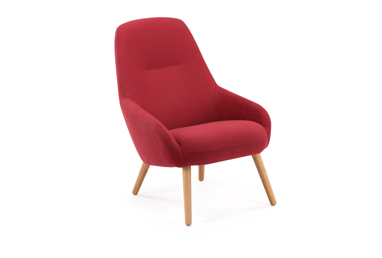 TRACE WOOD RED CHAIR