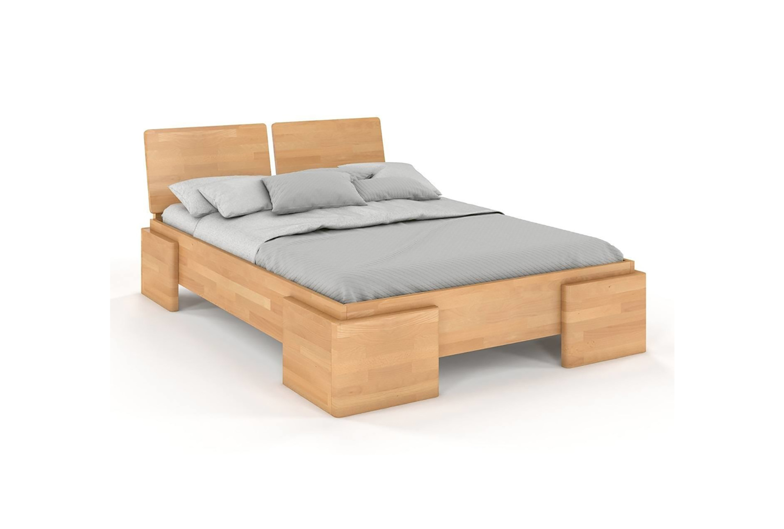 VISBY ARGENTO HIGH BEECH BED