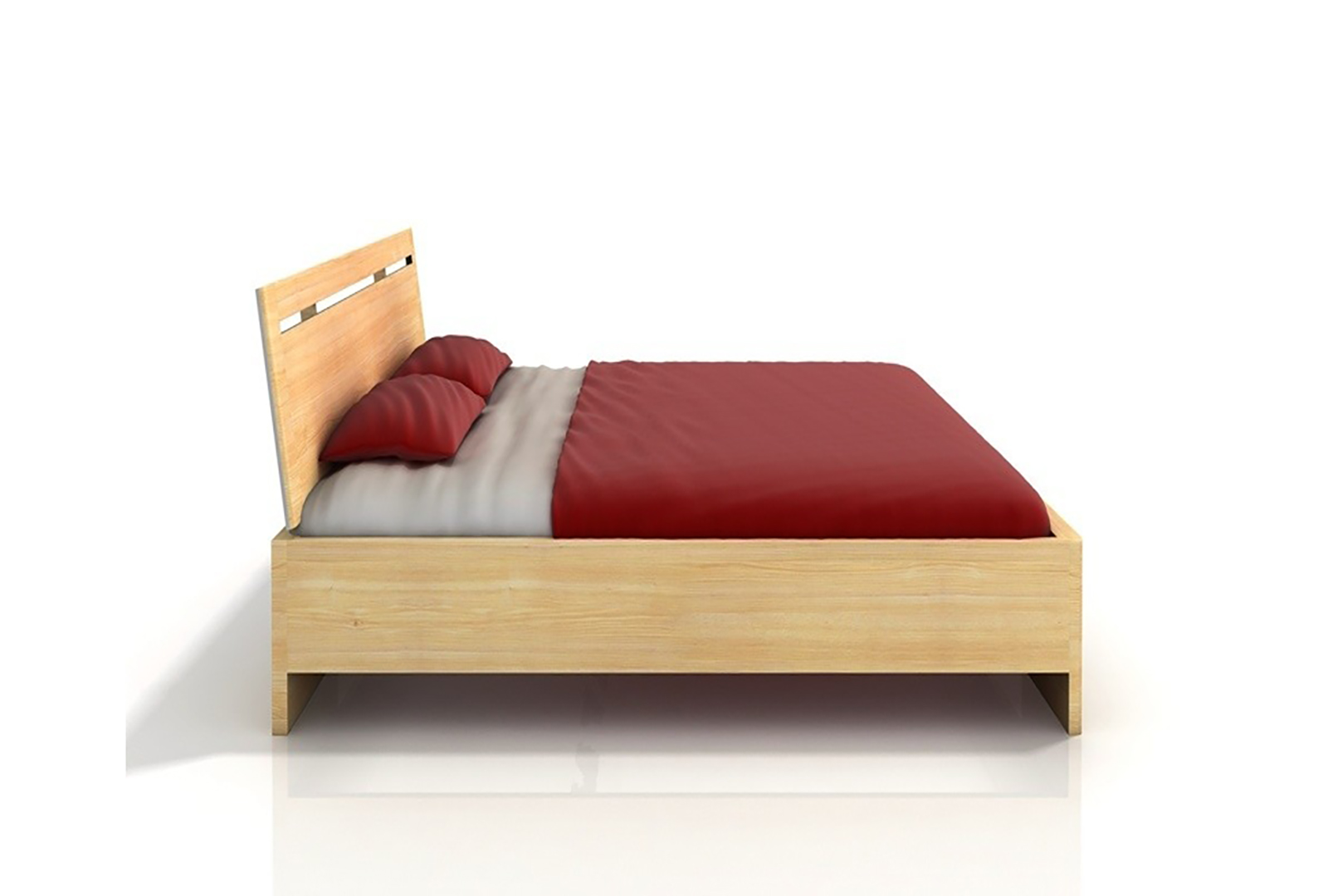 VISBY SALERNO HIGH PINE BED