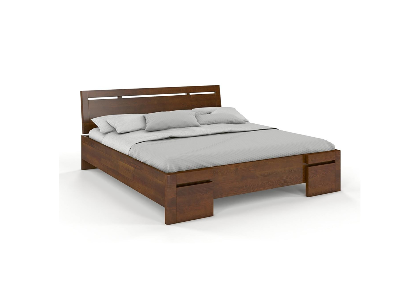 VISBY SALERNO HIGH PINE BED 2