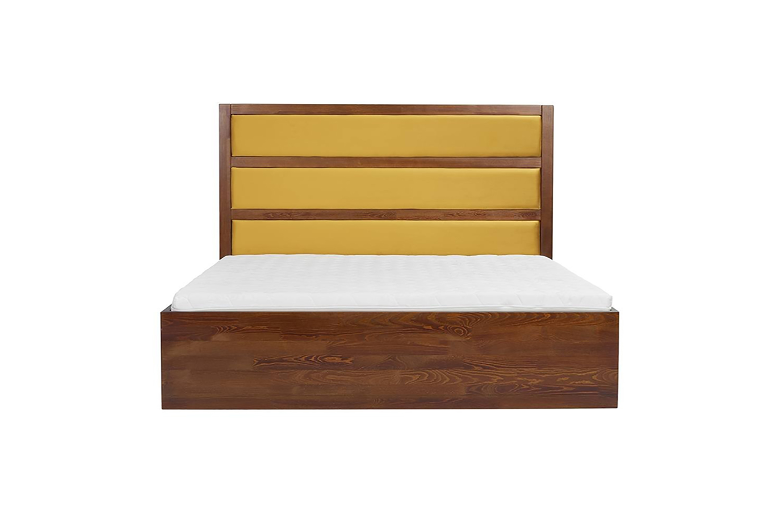 WOODEN PINE BED WITH DRAWERS VISBY MAGNUS