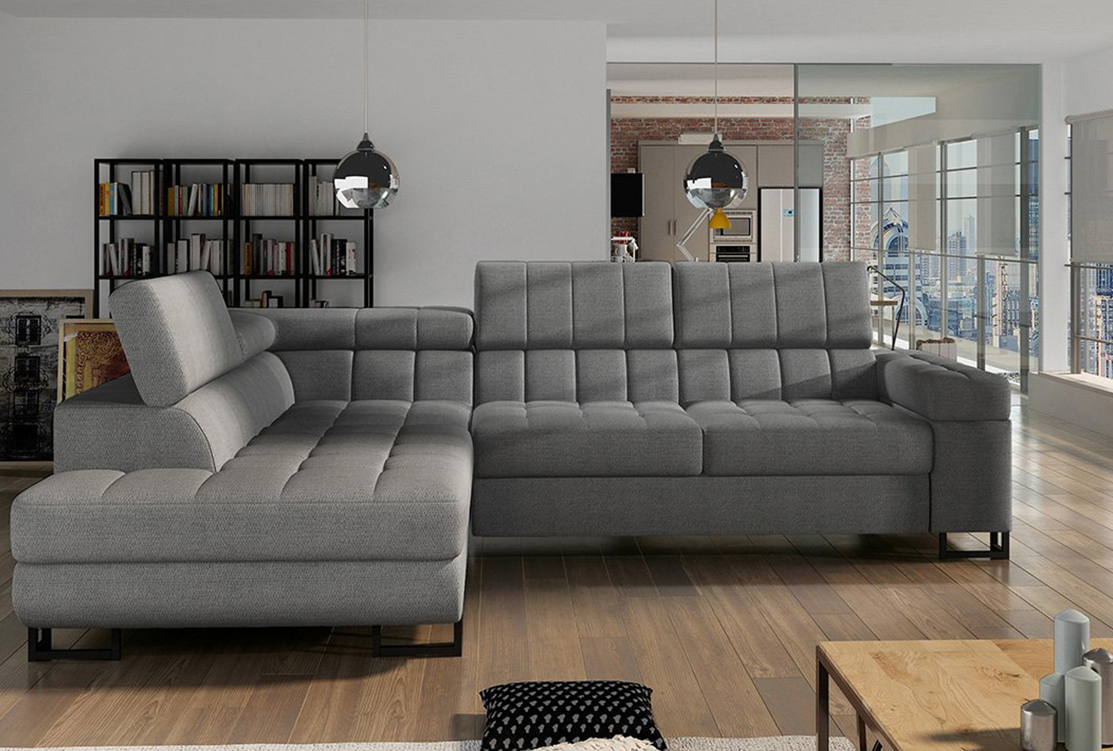 Corner sofa for the Wales living room