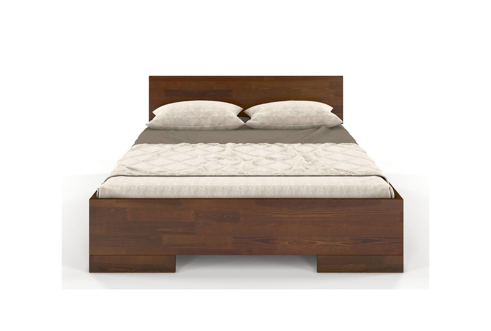 WOODEN PINE BED WITH A BOX FOR BEDDING SKANDICA SPECTRUM MAXI AND ST