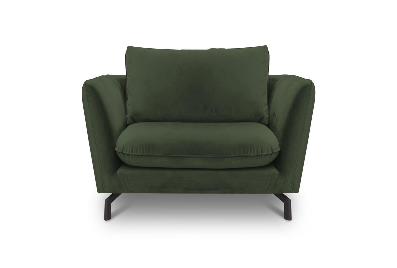 CAGLI 1 5 bottle green armchair