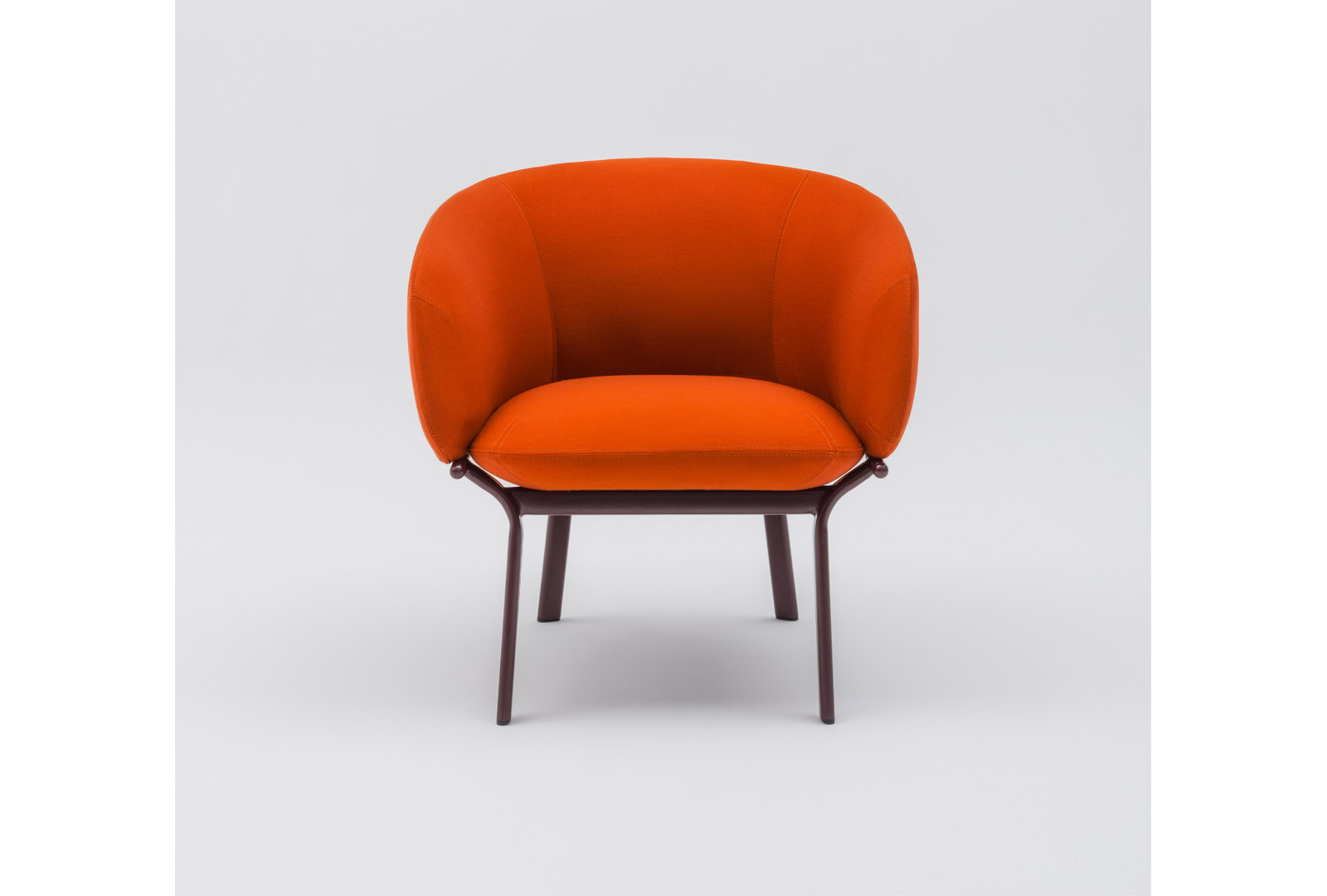 Grace red armchair