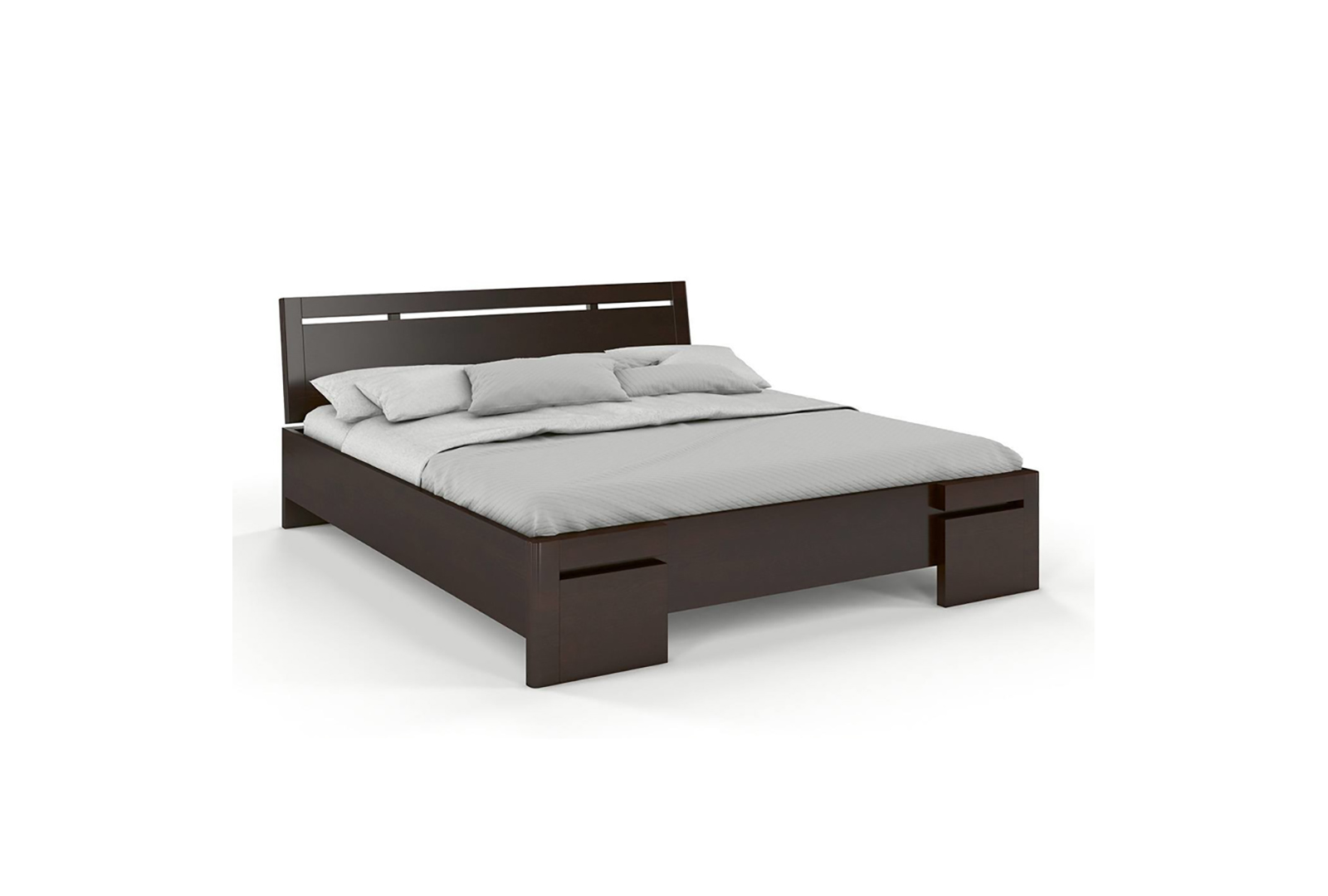 VISBY SALERNO HIGH BC PINE BED 3