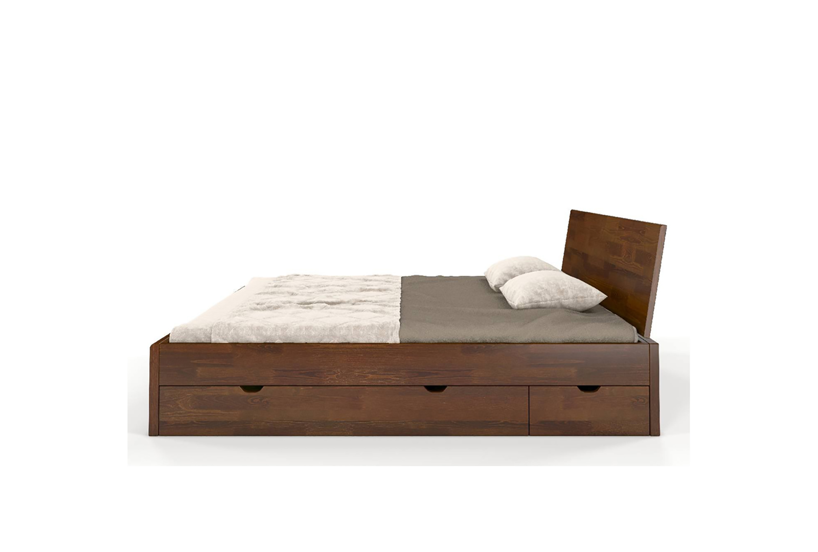 WOODEN PINE BED WITH DRAWERS SKANDICA VESTRE MAXI AND DR 1