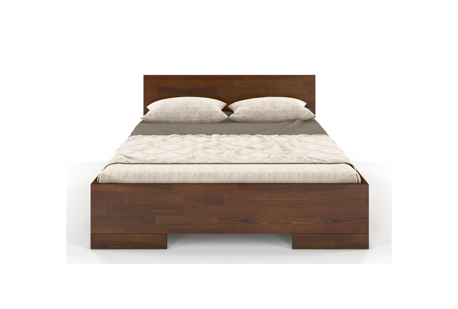 WOODEN PINE BED WITH A BOX FOR BEDDING SKANDICA SPECTRUM MAXI AND LONG ST